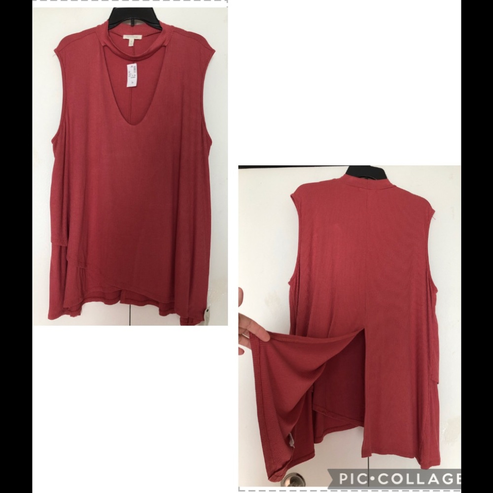 Loralette top 3X New with Tags Asymmetrical HEM stretchy fabric summer